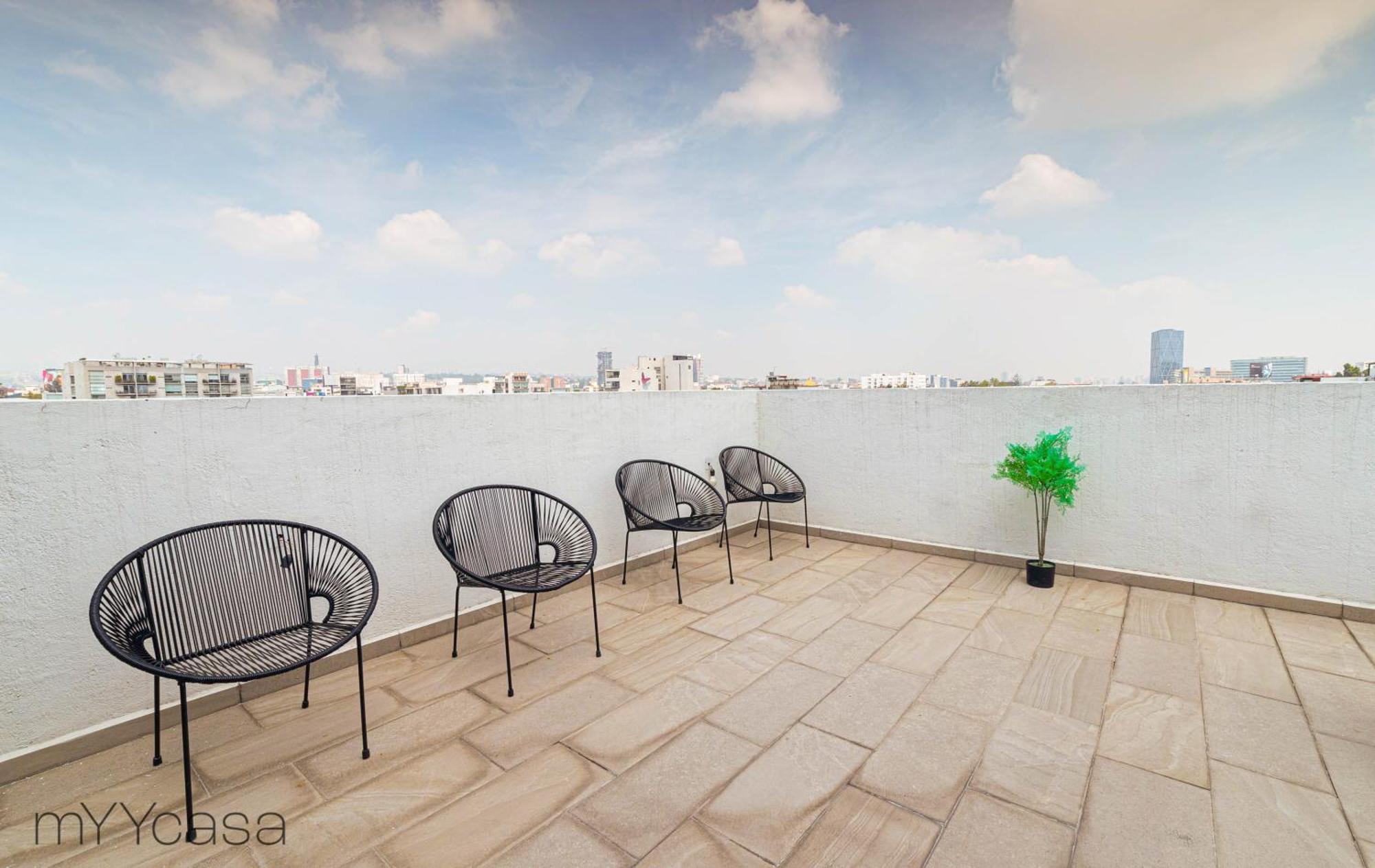 Апартаменты Wisconsin 68 Ph1 - Brand New Ph With Private Rooftop @ Wtc Мехико Экстерьер фото